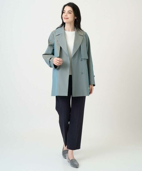 CHRISTIAN AUJARD / クリスチャン・オジャール トレンチコート | [ライナー付]デザインハーフコート | 詳細8