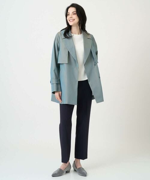 CHRISTIAN AUJARD / クリスチャン・オジャール トレンチコート | [ライナー付]デザインハーフコート | 詳細9