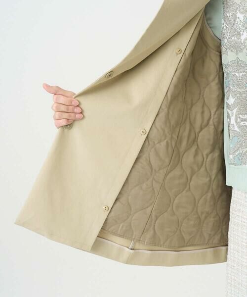 CHRISTIAN AUJARD / クリスチャン・オジャール トレンチコート | [ライナー付]デザインハーフコート | 詳細24