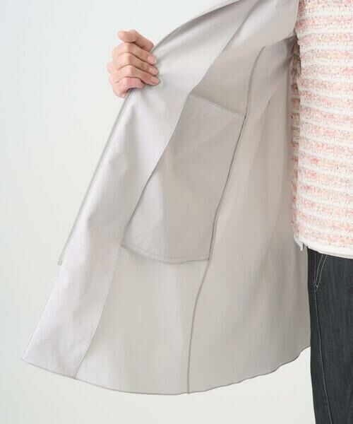 CHRISTIAN AUJARD / クリスチャン・オジャール その他アウター | [シワになりにくい]タフタジップアップコート | 詳細4