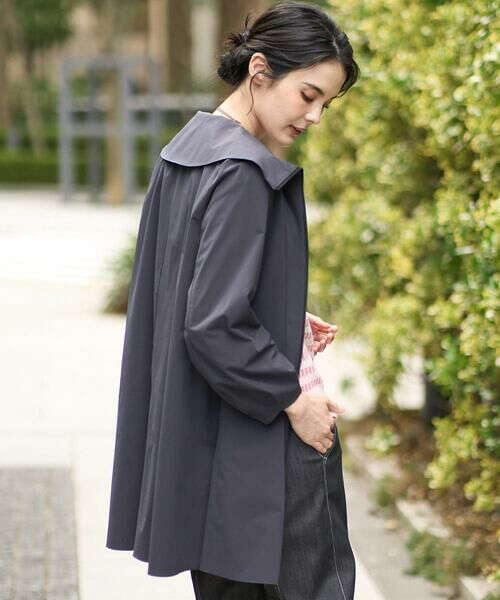 CHRISTIAN AUJARD / クリスチャン・オジャール その他アウター | [シワになりにくい]タフタジップアップコート | 詳細9