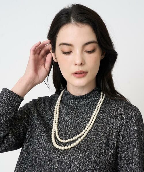 CHRISTIAN AUJARD / クリスチャン・オジャール ネックレス・ペンダント・チョーカー | パール2連ネックレス | 詳細3