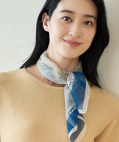 CHRISTIAN AUJARD / クリスチャン・オジャール マフラー・ショール・スヌード・ストール | マリンシルクスカーフ