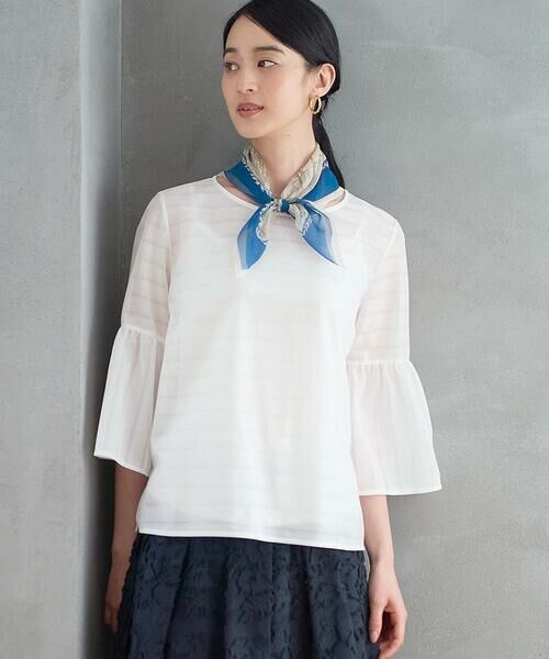 CHRISTIAN AUJARD / クリスチャン・オジャール マフラー・ショール・スヌード・ストール | マリンシルクスカーフ | 詳細6