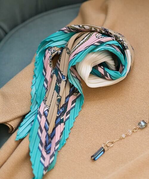 CHRISTIAN AUJARD / クリスチャン・オジャール マフラー・ショール・スヌード・ストール | プリーツスカーフ | 詳細5