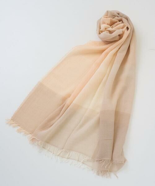 CHRISTIAN AUJARD / クリスチャン・オジャール マフラー・ショール・スヌード・ストール | コットンブロックチェックストール | 詳細2