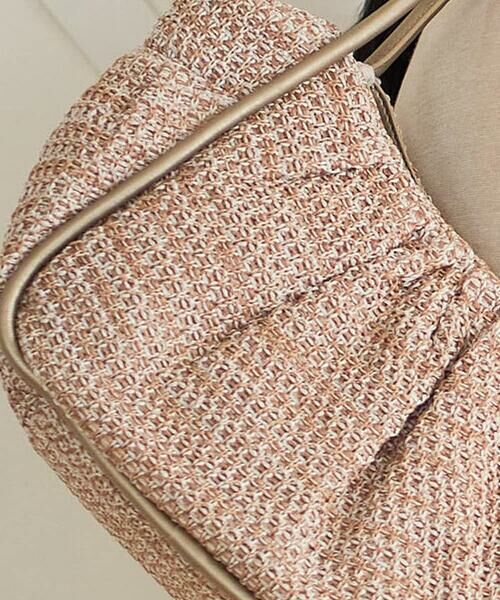 CHRISTIAN AUJARD / クリスチャン・オジャール トートバッグ | ラフィアライクハーフムーンバッグ | 詳細3