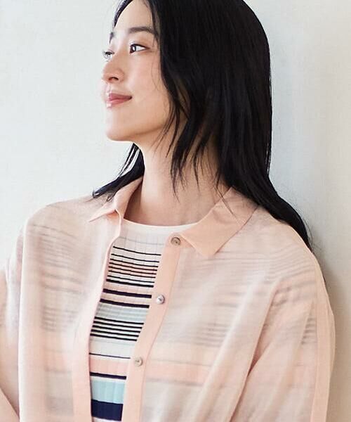 CHRISTIAN AUJARD / クリスチャン・オジャール シャツ・ブラウス | シルク混シャイニーブラウス | 詳細5