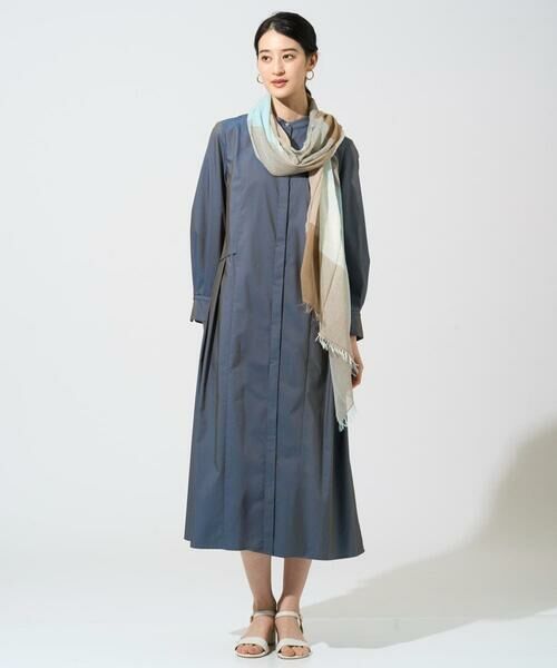 CHRISTIAN AUJARD / クリスチャン・オジャール ロング・マキシ丈ワンピース | バンドカラーシャツワンピース | 詳細9