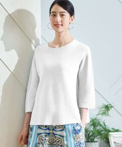 CHRISTIAN AUJARD / クリスチャン・オジャール ニット・セーター | リネンライクホールガーメントニット