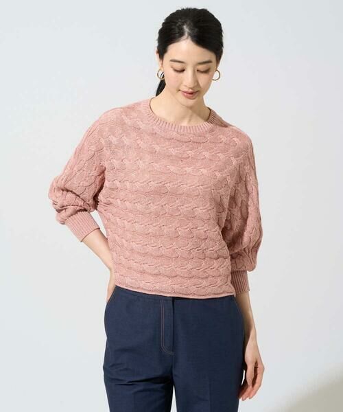 CHRISTIAN AUJARD / クリスチャン・オジャール ニット・セーター | [ドライタッチ]ドルマンスリーブニット | 詳細1