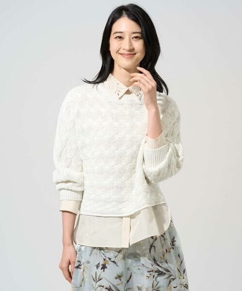 CHRISTIAN AUJARD / クリスチャン・オジャール ニット・セーター | [ドライタッチ]ドルマンスリーブニット | 詳細5