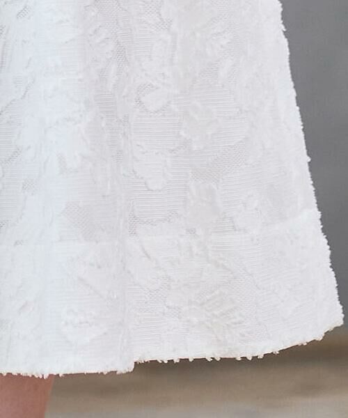 CHRISTIAN AUJARD / クリスチャン・オジャール ロング・マキシ丈スカート | [セットアップ対応]フラワーカットジャカードスカート | 詳細16