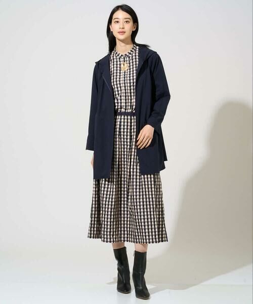 CHRISTIAN AUJARD / クリスチャン・オジャール ロング・マキシ丈スカート | [セットアップ対応]シャンブレーチェックスカート | 詳細10