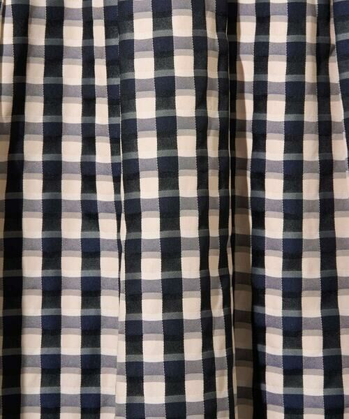 CHRISTIAN AUJARD / クリスチャン・オジャール ロング・マキシ丈スカート | [セットアップ対応]シャンブレーチェックスカート | 詳細8