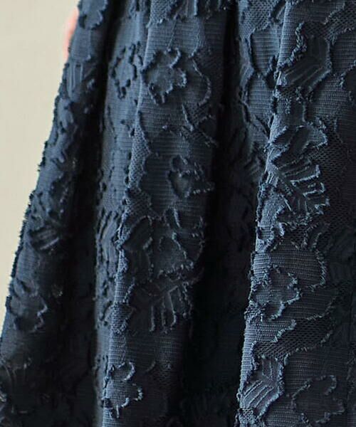 CHRISTIAN AUJARD / クリスチャン・オジャール ノーカラージャケット | [セットアップ対応]フラワーカットジャカードジャケット | 詳細4