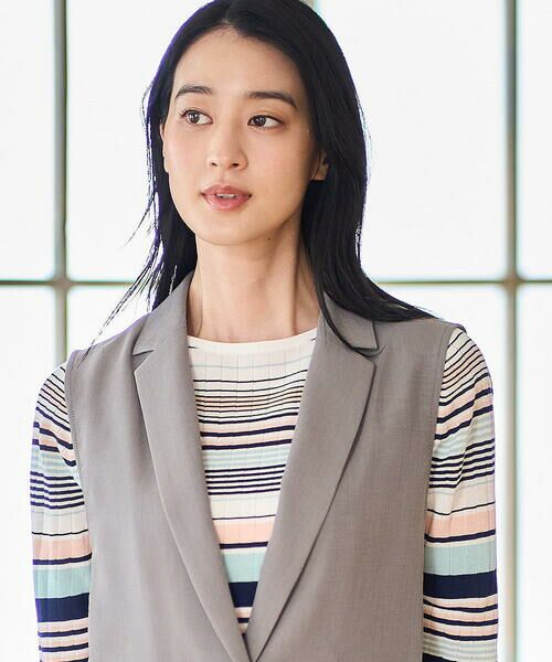 CHRISTIAN AUJARD / クリスチャン・オジャール ベスト | [セットアップ対応/乾性]テーラードジレ | 詳細4