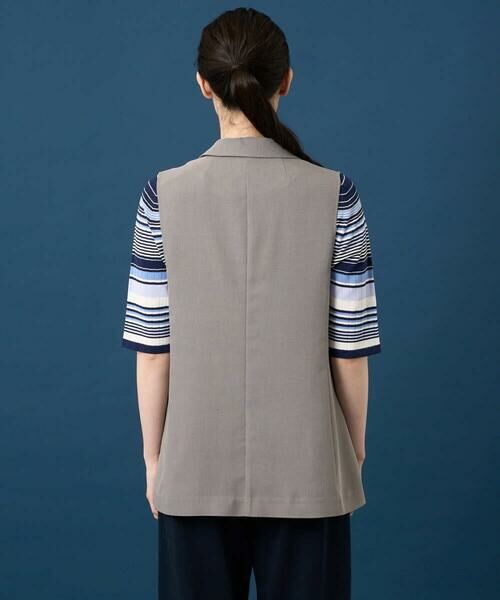 CHRISTIAN AUJARD / クリスチャン・オジャール ベスト | [セットアップ対応/乾性]テーラードジレ | 詳細9