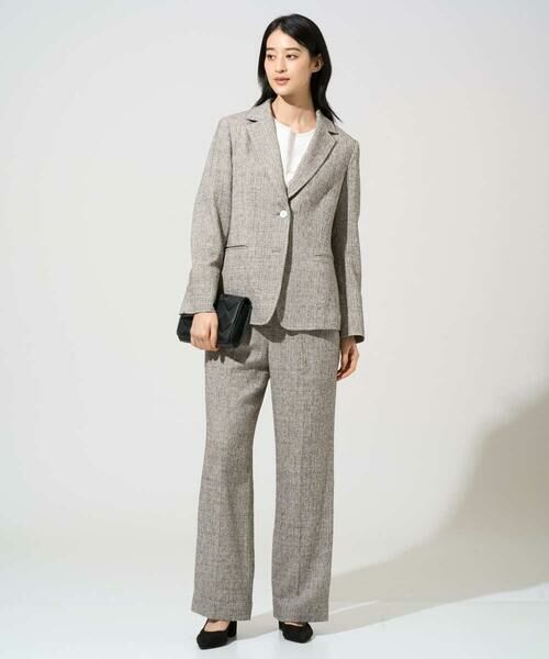 CHRISTIAN AUJARD / クリスチャン・オジャール テーラードジャケット | [セットアップ対応]ラスティックツイードジャケット | 詳細13