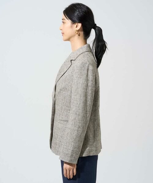 CHRISTIAN AUJARD / クリスチャン・オジャール テーラードジャケット | [セットアップ対応]ラスティックツイードジャケット | 詳細4