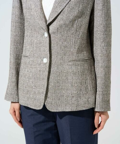 CHRISTIAN AUJARD / クリスチャン・オジャール テーラードジャケット | [セットアップ対応]ラスティックツイードジャケット | 詳細9