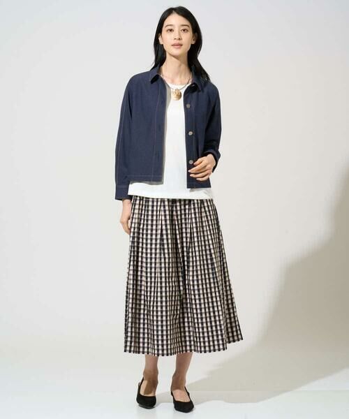 CHRISTIAN AUJARD / クリスチャン・オジャール セットアップ | [セットアップ対応]ジャージーデニムジャケット | 詳細12