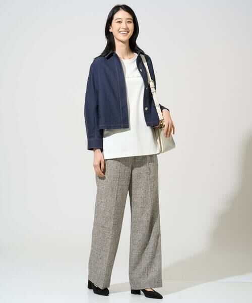 CHRISTIAN AUJARD / クリスチャン・オジャール セットアップ | [セットアップ対応]ジャージーデニムジャケット | 詳細13