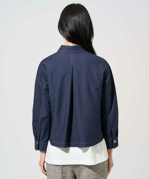 CHRISTIAN AUJARD / クリスチャン・オジャール セットアップ | [セットアップ対応]ジャージーデニムジャケット | 詳細5