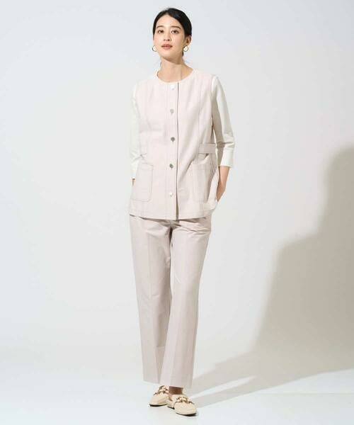 CHRISTIAN AUJARD / クリスチャン・オジャール ベスト | [セットアップ対応]ジャージーデニムジレ | 詳細16