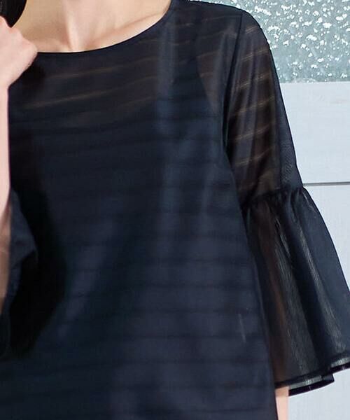 CHRISTIAN AUJARD / クリスチャン・オジャール カットソー | シアーボーダーカットソー | 詳細1