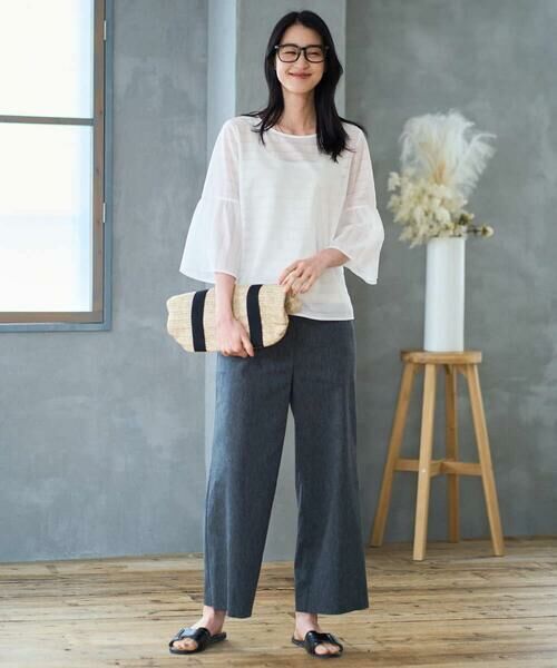 CHRISTIAN AUJARD / クリスチャン・オジャール カットソー | シアーボーダーカットソー | 詳細12