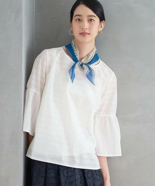 CHRISTIAN AUJARD / クリスチャン・オジャール カットソー | シアーボーダーカットソー | 詳細5