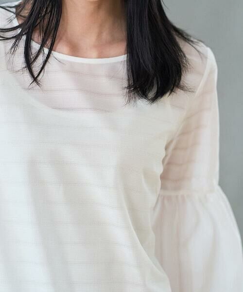 CHRISTIAN AUJARD / クリスチャン・オジャール カットソー | シアーボーダーカットソー | 詳細9