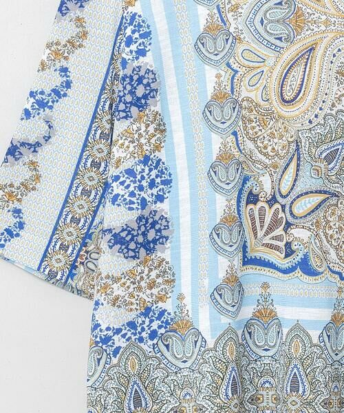 CHRISTIAN AUJARD / クリスチャン・オジャール カットソー | マリンブルーペーズリーカットソー | 詳細4