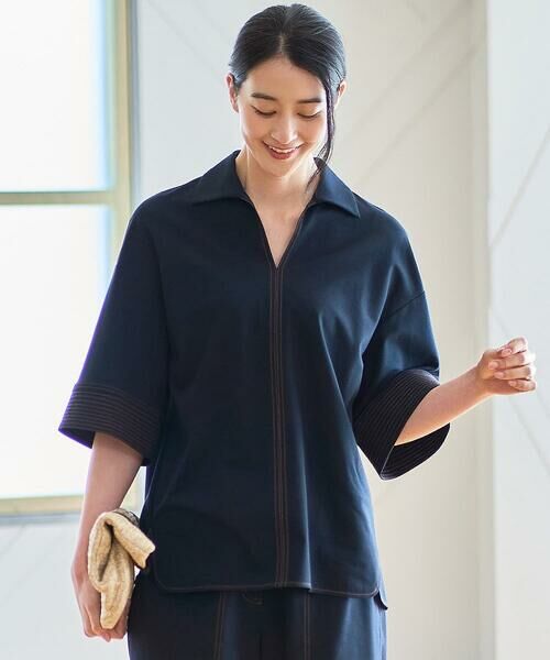 CHRISTIAN AUJARD / クリスチャン・オジャール カットソー | [セットアップ対応]ドライタッチジャージートップス | 詳細1