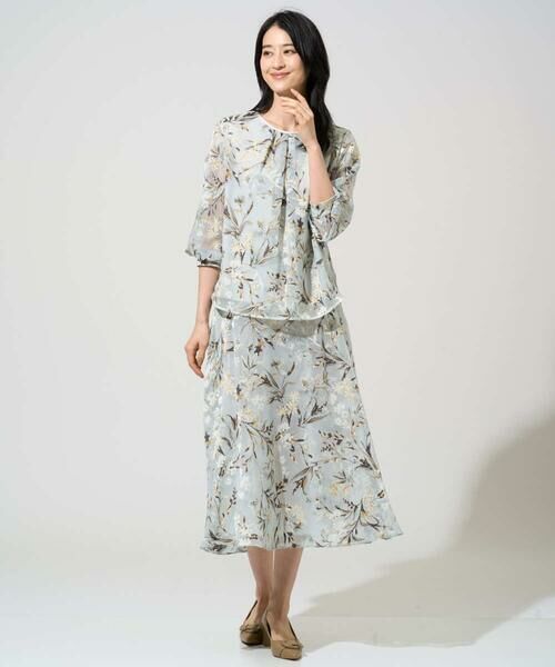 CHRISTIAN AUJARD / クリスチャン・オジャール カットソー | ［セットアップ対応］フラワープリントシアーカットソー | 詳細10