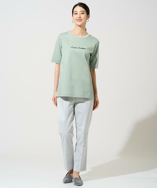 CHRISTIAN AUJARD / クリスチャン・オジャール カットソー | ビジューロゴカットソー | 詳細5