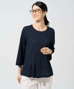 CHRISTIAN AUJARD / クリスチャン・オジャール カットソー | アシンメトリーフレアートップス