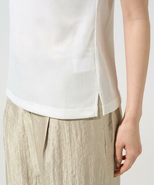 CHRISTIAN AUJARD / クリスチャン・オジャール カットソー | フレンチスリーブリブカットソー | 詳細12