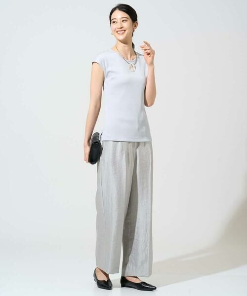 CHRISTIAN AUJARD / クリスチャン・オジャール カットソー | フレンチスリーブリブカットソー | 詳細20