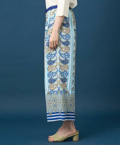 CHRISTIAN AUJARD / クリスチャン・オジャール チノ・ワークパンツ | マリンブルーペーズリーパンツ | 詳細4