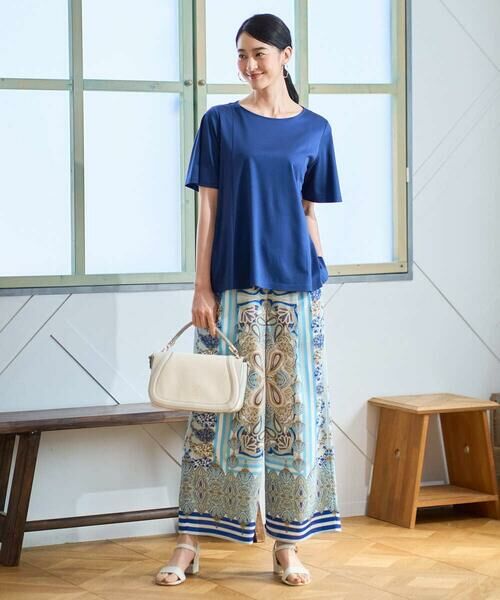 CHRISTIAN AUJARD / クリスチャン・オジャール チノ・ワークパンツ | マリンブルーペーズリーパンツ | 詳細6