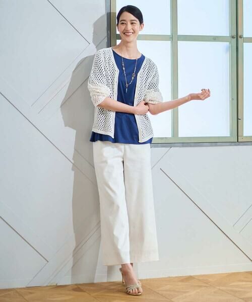 CHRISTIAN AUJARD / クリスチャン・オジャール チノ・ワークパンツ | リネンリラックスワイドパンツ | 詳細15