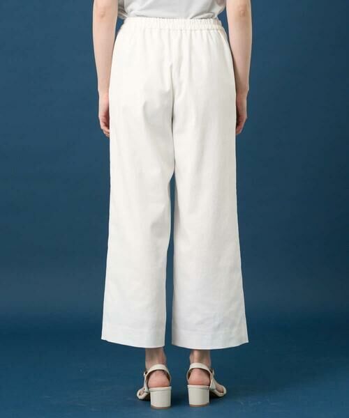 CHRISTIAN AUJARD / クリスチャン・オジャール チノ・ワークパンツ | リネンリラックスワイドパンツ | 詳細3