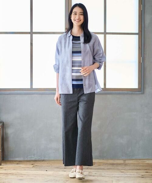 CHRISTIAN AUJARD / クリスチャン・オジャール チノ・ワークパンツ | リネンリラックスワイドパンツ | 詳細21