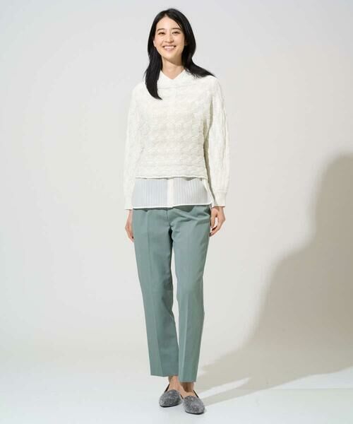 CHRISTIAN AUJARD / クリスチャン・オジャール チノ・ワークパンツ | [通気性]リランチェスティックパンツ | 詳細8