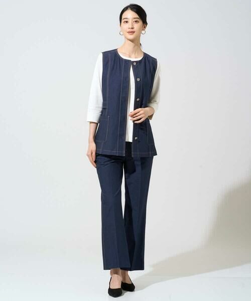 CHRISTIAN AUJARD / クリスチャン・オジャール チノ・ワークパンツ | [セットアップ対応]ジャージーデニムパンツ | 詳細15