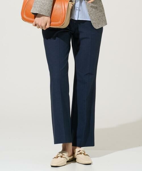 CHRISTIAN AUJARD / クリスチャン・オジャール チノ・ワークパンツ | [セットアップ対応]ジャージーデニムパンツ（ネイビー）