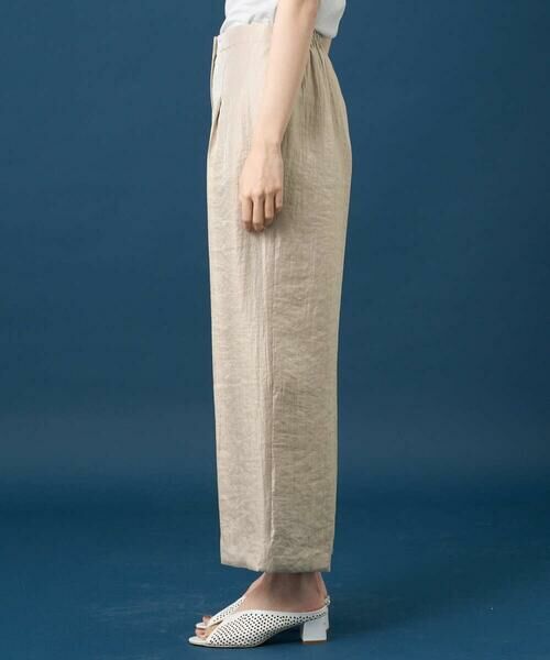 CHRISTIAN AUJARD / クリスチャン・オジャール チノ・ワークパンツ | ワッシャーサテンセミワイドパンツ | 詳細5