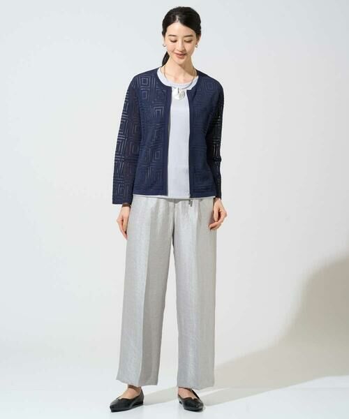 CHRISTIAN AUJARD / クリスチャン・オジャール チノ・ワークパンツ | ワッシャーサテンセミワイドパンツ | 詳細18